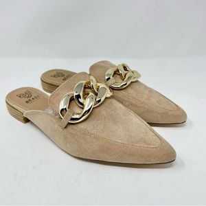 Beast Gem Mules in Taupe